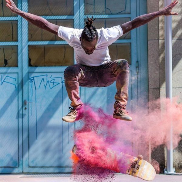Holi pulver - Sæt med 6 farver Multicolor