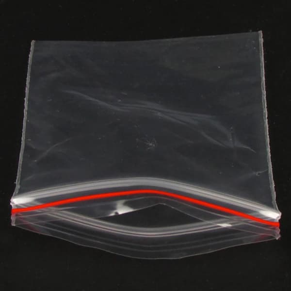 100x Ziplock Tasker - 18 x 26 cm Transparent