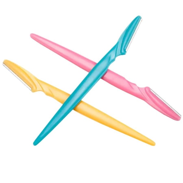 3-Pakke Øjenbrynstrimmere Multicolor