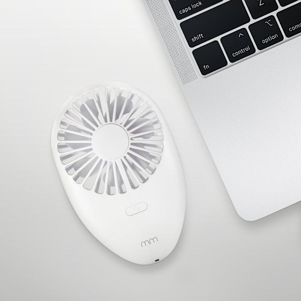 Bærbar USB-Ventilator White