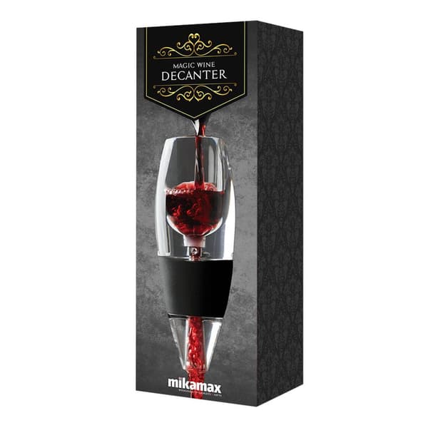 Viinikarahvi - Magic Wine Decanter Black