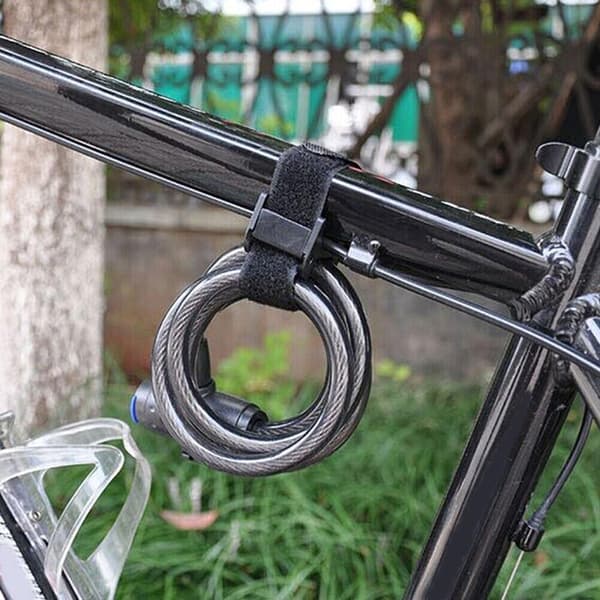 Lommelygteholder til cykel - Sort Black