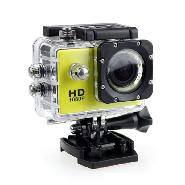Sports Cam Full HD 1080p/720p - Tarvikkeilla Yellow