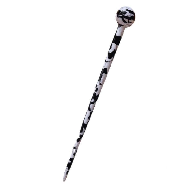 Vacker Hårpinne - Svart och Vit - 18,6 cm multifärg