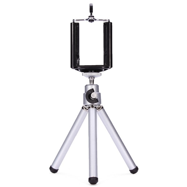 Mini Tripod för Mobiler - Silver Silver