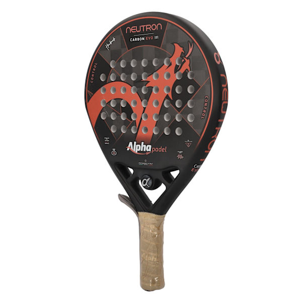 Alphapadel, Padelracket - Neutron Control EVO3 Svart