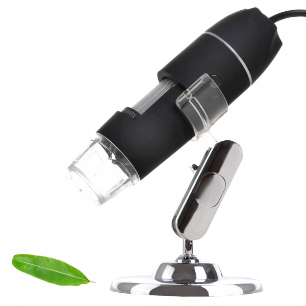 Digitalt Mikroskop med 1600x Förstoring Silver