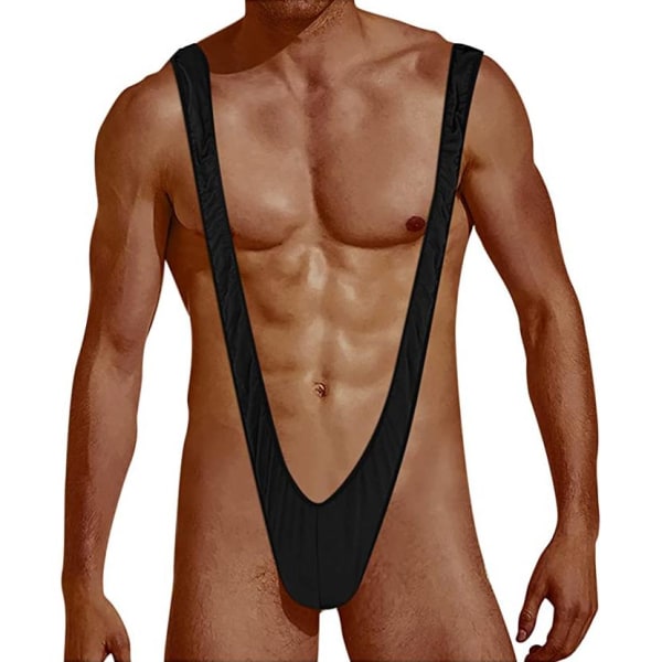 Mankini - Svart Svart