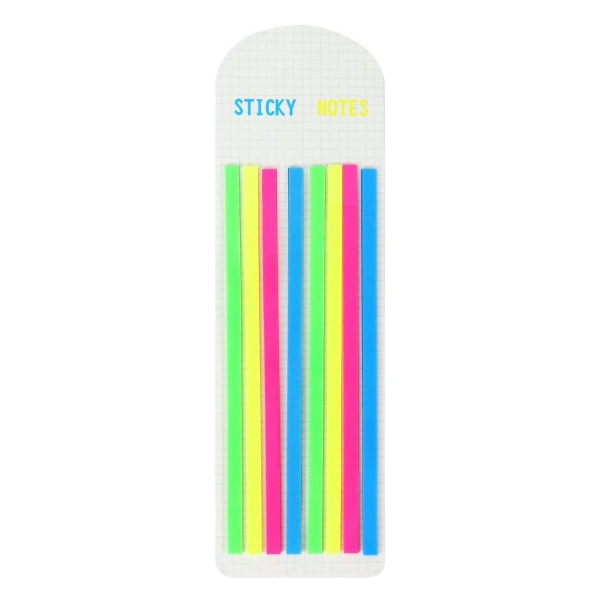 160x Markeringsstrimler i forskellige farver - 160 stk Multicolor