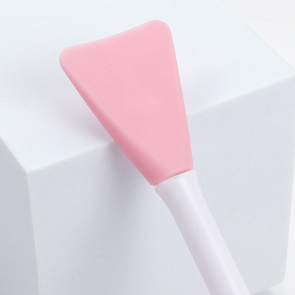 Borste / Spatel för Ansiktsmask Rosa