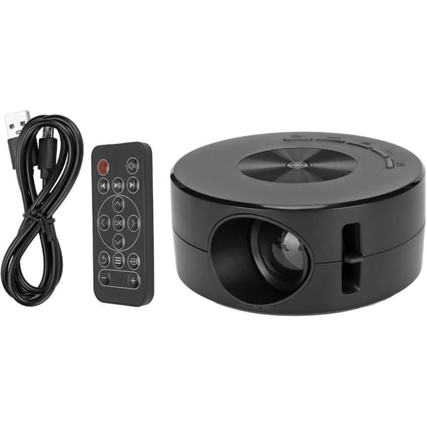 Projektor - USB - Sort - Plast Black