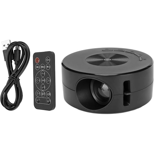 Projektor - USB - Svart - Plast Svart