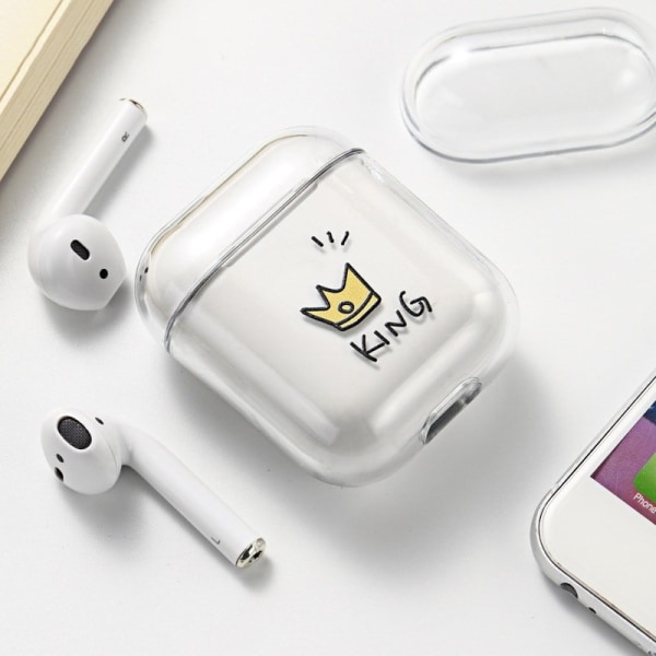 Skyddsfodral till AirPods - King Transparent