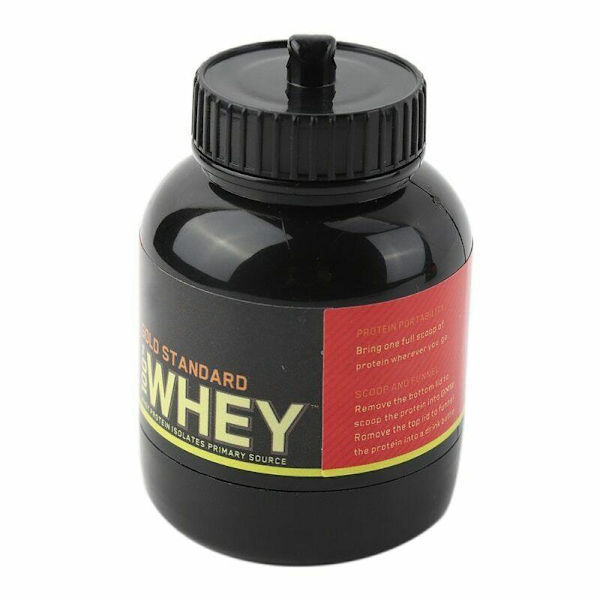 Förvaringsburk för Proteinpulver - Whey Gold Standard multifärg