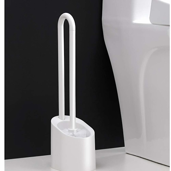 WC-harja magneettisella pidikkeellä White