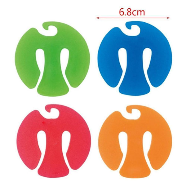 Värikkäät sukkapihdit - 50 kpl Multicolor