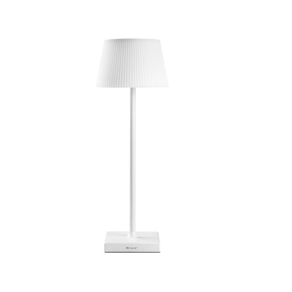 Bordlampe med stilfuldt design White