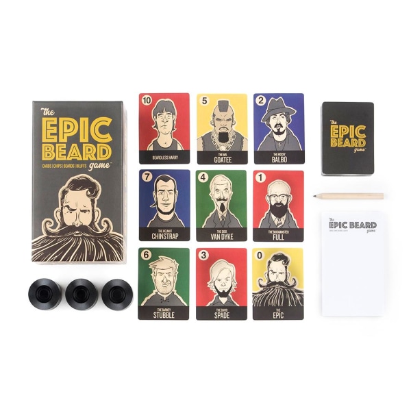 The Epic Beard Game (ENG) Multicolor