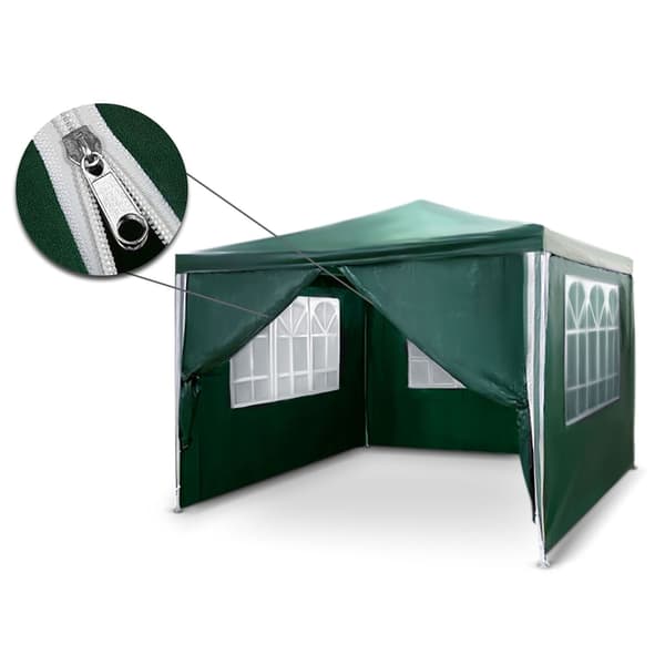Grøn havepavillon 3x3m 4935
