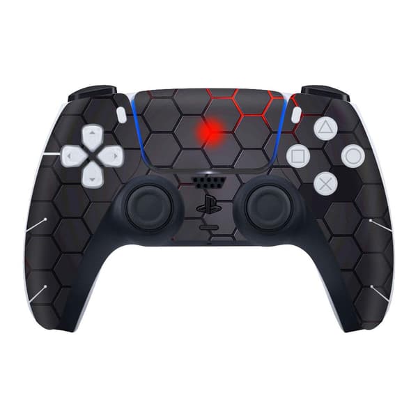 Beskyttelsesfilm til PS5 Controller - Sort Black