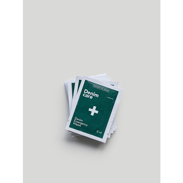 Denim Emergency Wipes 5-pack