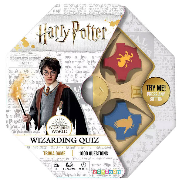 Harry Potter, Quiz-spil - Wizarding Quiz (ENG) Multicolor