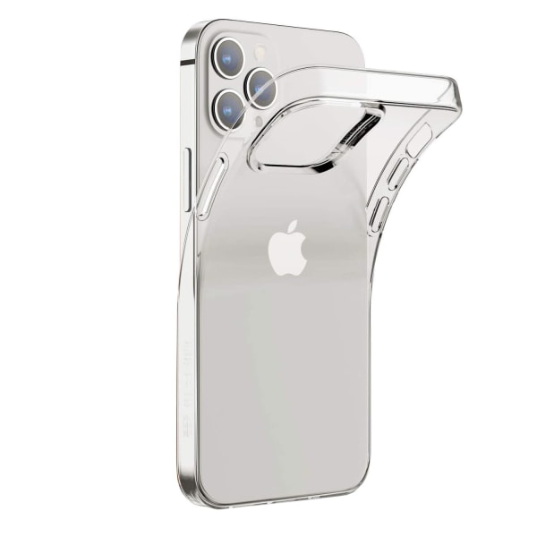 iPhone 12 Pro Kotelo - Läpinäkyvä 6.1 tuumaa Transparent