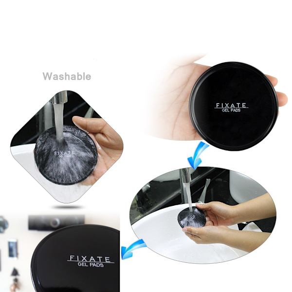 Fixate Universal Gel Pad - Kolmio Black