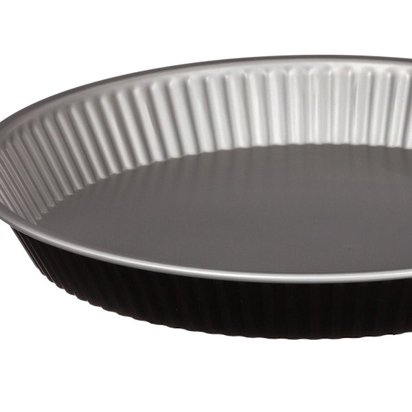 Tærteform 28cm - Klassisk Sort Black
