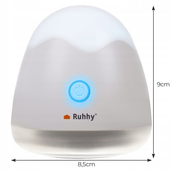 Nopp remander og natlys - 2 -i -1 - 800 mAh White