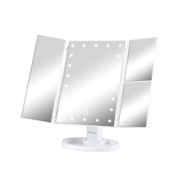 Sminkespejl med LED-lys White