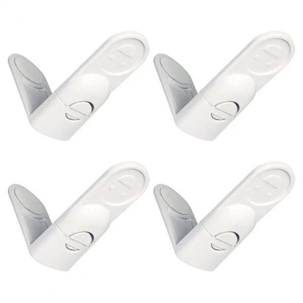 Lapsilukko 5 kpl - Valkoinen White
