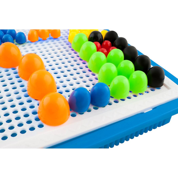 Svampepuslespil med kuffert - 296 brikker Multicolor