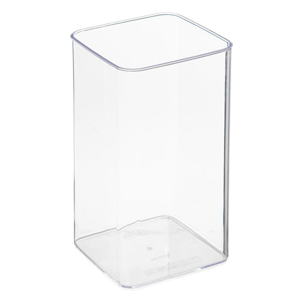 3-opbevaringsbokse - Transparenta Transparent