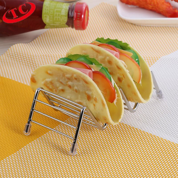 Taco-jalusta - Ruostumatonta terästä Silver