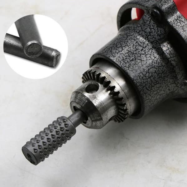5x Raspe til Boremaskiner - Sort Black