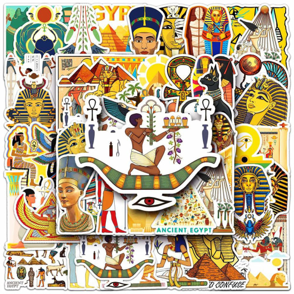 Tarrat - antiikin Egypti - 50 kpl Multicolor