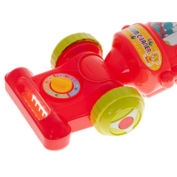 Babydammsugare med Ljudeffekter - Röd multifärg