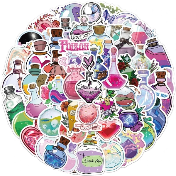 Klistermärken Magi Kärlek - 50 st multifärg