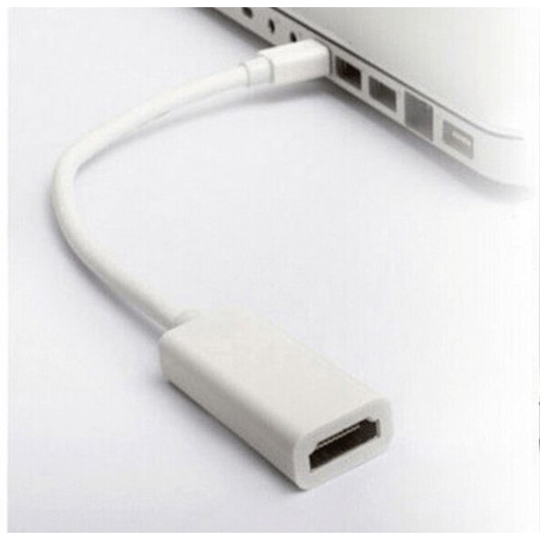 Adapter, HDMI till Mini-DisplayPort Vit