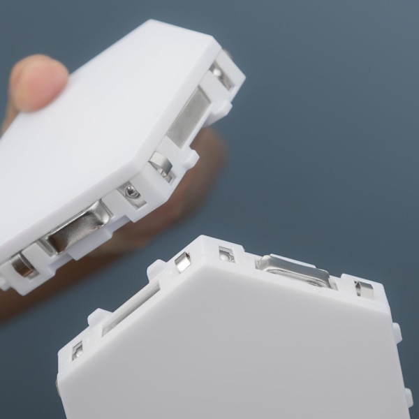 3x Magnetiska LED-paneler med Touchfunktion Vit