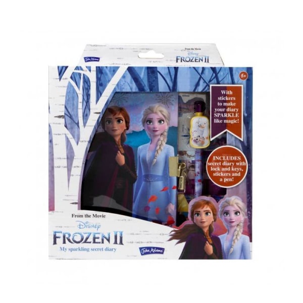 Frozen 2 / Huurteinen Seikkailu 2 - Päiväkirja Tarroilla Multicolor