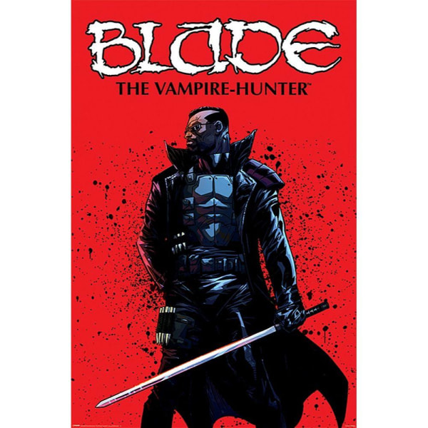 Blade, Maxi Plakat - The Vampire Hunter Multicolor