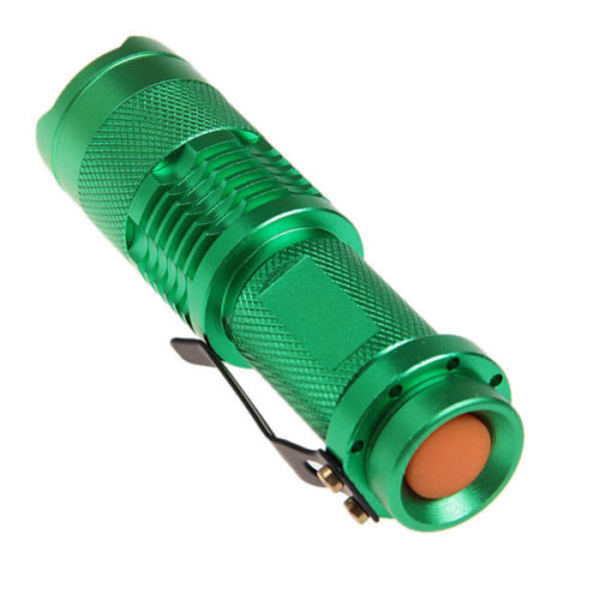 LED-Taskulamppu CREE Ultrafire - Vihreä Green