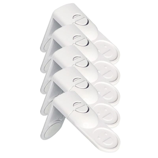Lapsilukko 5 kpl - Valkoinen White