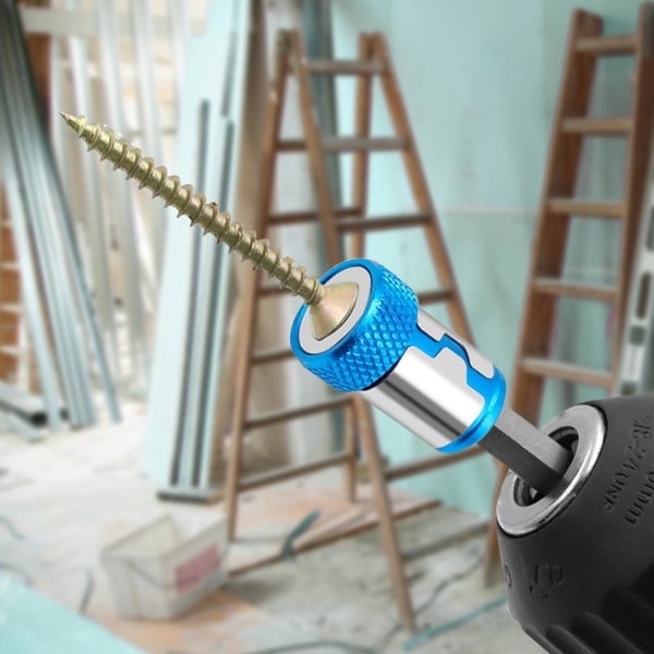 Magnetisk Bitshållare för Skruvdragare Silver