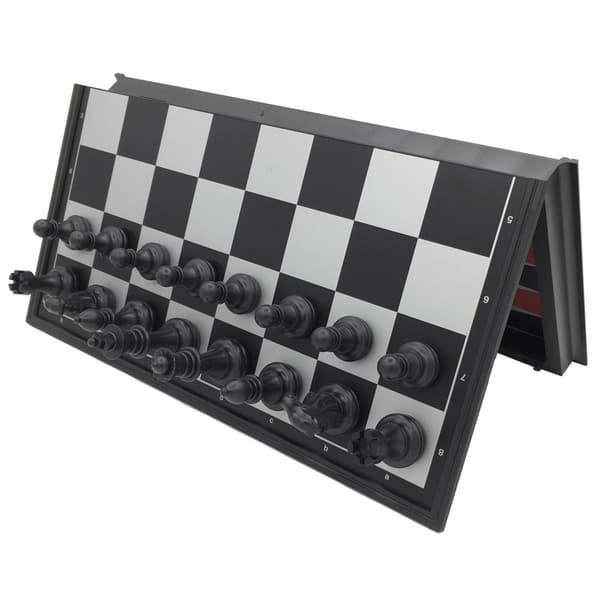 3-i-1-Spilsæt, Skak - Backgammon - Dam Multicolor