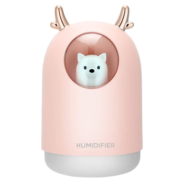 Luftfuktare med Djurfigur, 30 cl - Rosa Rosa