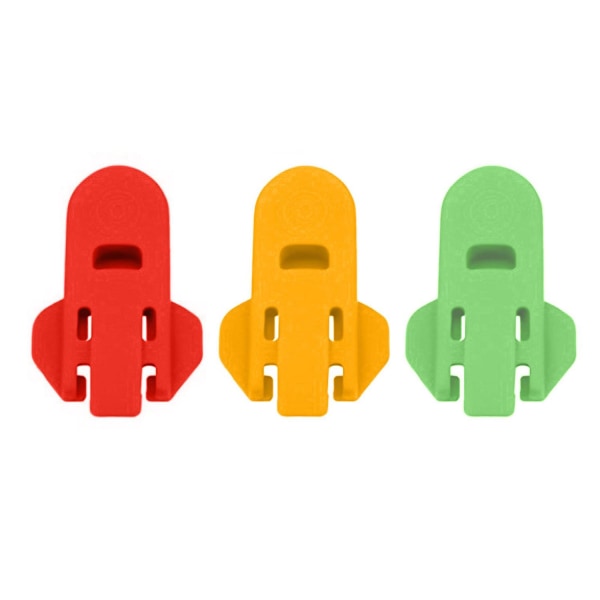 3x Læskedrik dåseåbnere og beskyttere - Assorterede farver Multicolor