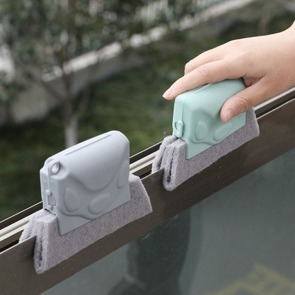 Puhdistustyökalu ikkunanpuitteille - Harmaa Grey